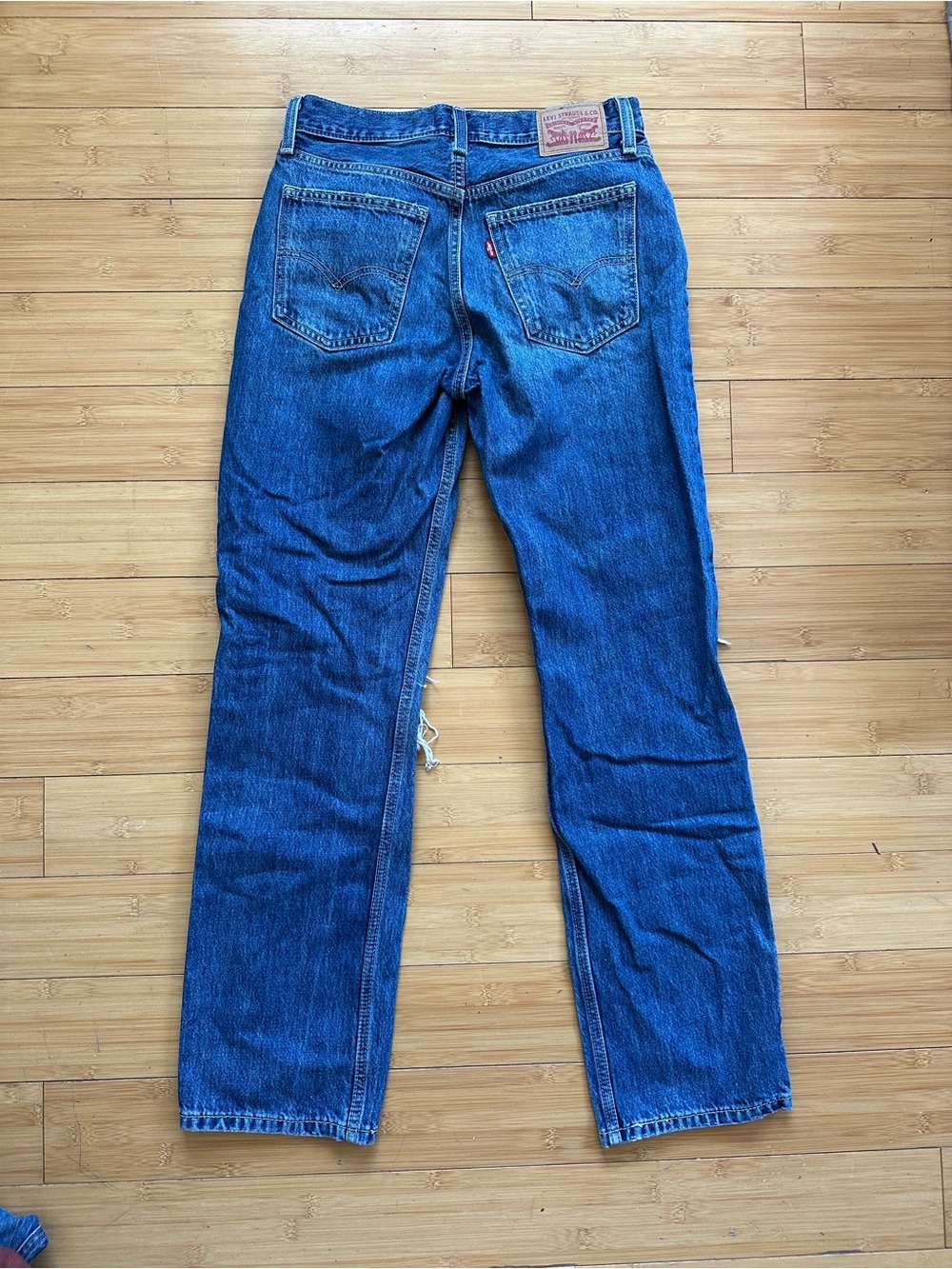Levi's women’s Vintage Dark Blue Straight Jeans